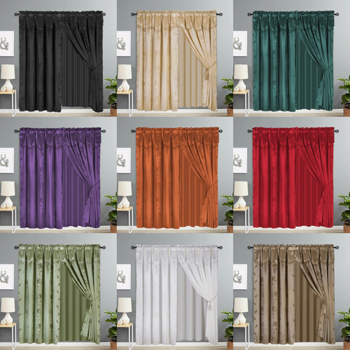Panel window curtain set - window,