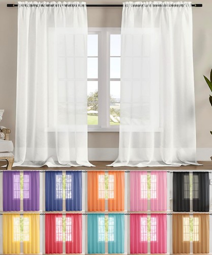 Panels sheer window rod - 2,